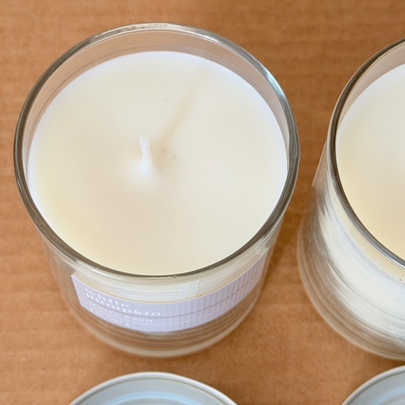 2 X White Barn Bath & Body Works White Pumpkin Soy Wax Single Wick Candle 8 oz - Picture 6 of 9